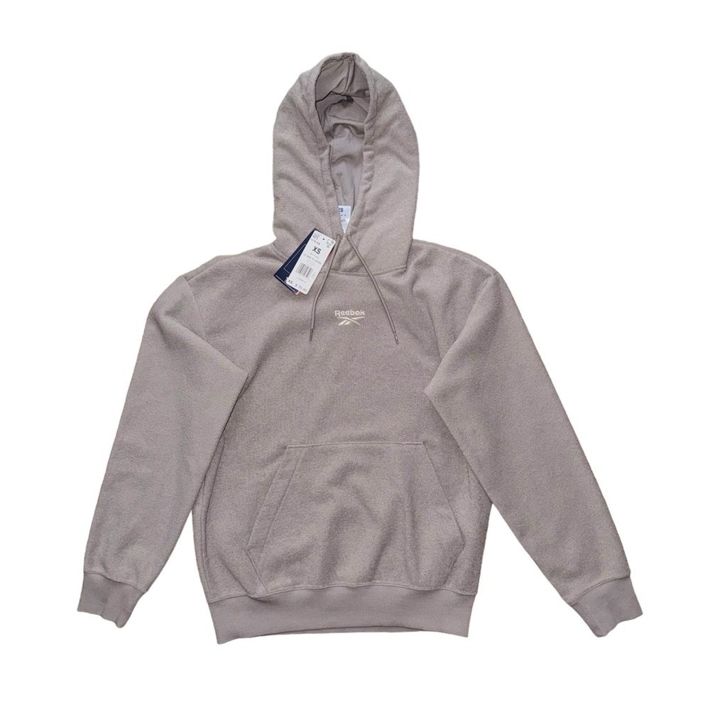 Reebok Classic Terrycloth Hoodie In Grey